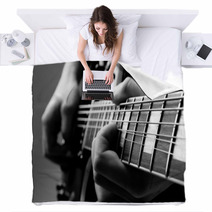 Play The Guitar Blankets 49782561