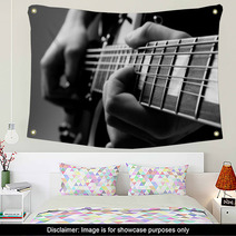 Play The Guitar Wall Art 49782561
