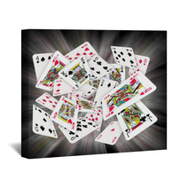 Playing Cards Wall Art 8435896