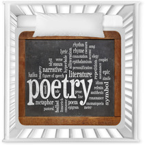 Poetry Word Cloud Nursery Decor 76290713