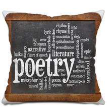Poetry Word Cloud Pillows 76290713