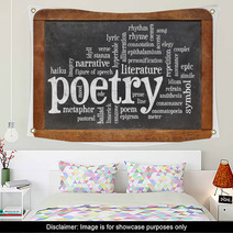 Poetry Word Cloud Wall Art 76290713