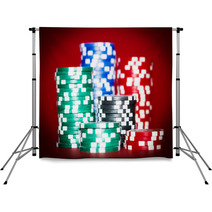 Poker Chips Backdrops 51068079