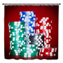 Poker Chips Bath Decor 51068079