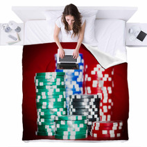Poker Chips Blankets 51068079