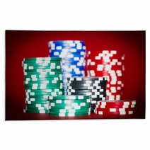 Poker Chips Rugs 51068079