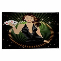 Poker Lady Rugs 28276748