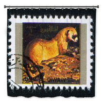 Polecat or Ferret Vintage Stamp Design Bath Decor 100130223