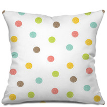Polka Dot. Cute Seamless Pattern. Pillows 61564864