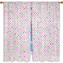 Polka Dot Grungy Pattern. And Also Includes EPS 8 Window Curtains 65670454