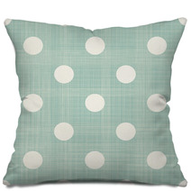 Polka Dot Seamless Pattern Pillows 49351693