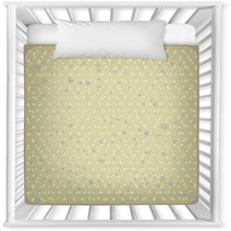 Polka Dot Vintage Background. Vector Rhombus Pattern Nursery Decor 68850865