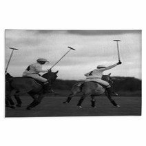 Polo Players. Polo Match In Moscow, Russia. Rugs 1178836