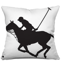 Polo Pony Silhouette Pillows 54511313