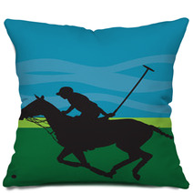 Polo Pony Silhouette Pillows 9133888