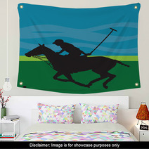 Polo Pony Silhouette Wall Art 9133888
