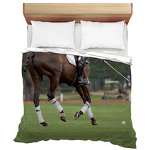 Polo Rider Aiming For The Ball Bedding 44721987