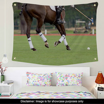 Polo Rider Aiming For The Ball Wall Art 44721987