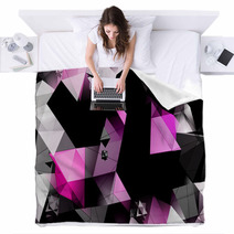Polygons Vector Background Blankets 54731279