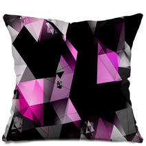 Polygons Vector Background Pillows 54731279