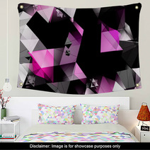 Polygons Vector Background Wall Art 54731279