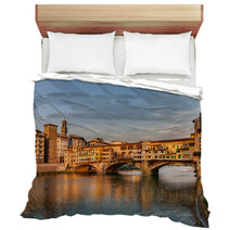 Ponte Vecchio,  Florence, Italy Bedding 51796399