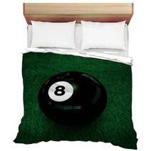 Pool Ball Number Eight Bedding 62564738