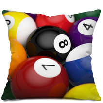 Pool Balls Pillows 65189088