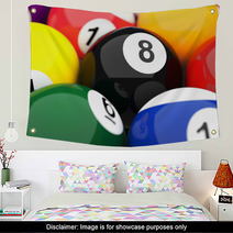 Pool Balls Wall Art 64937336