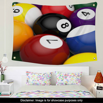 Pool Balls Wall Art 65189088
