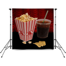 Popcorn And Movie Backdrops 2097513