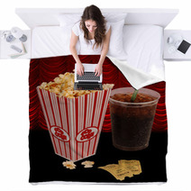 Popcorn And Movie Blankets 2097513