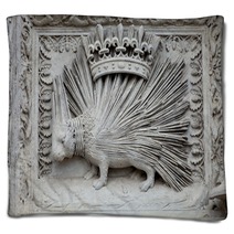 Porcupine Emblemof The House Of Orleans. Castle Of Blois Blankets 60638919