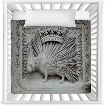 Porcupine Emblemof The House Of Orleans. Castle Of Blois Nursery Decor 60638919