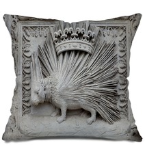 Porcupine Emblemof The House Of Orleans. Castle Of Blois Pillows 60638919