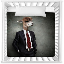 Portrait Of A Funny Camel In A Business Suit Nursery Decor 51385975