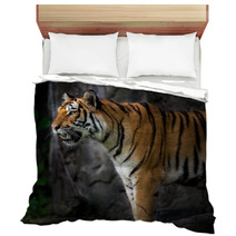 Portrait Of A Royal Bengal Tiger Bedding 66856466
