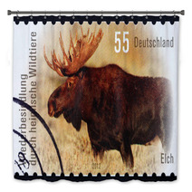 Postage Stamp Germany 2012 Moose, Alces Alces Bath Decor 64364395