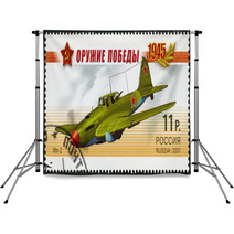 Postage Stamp Russia Russian Attack Backdrops 61836165