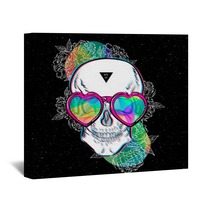 Poster Skull For Boards Vector Illustration Eps10 Design A Poster For A T Shirt Wall Art 175287827