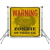 Poster Zombie Outbreak Backdrops 118984474
