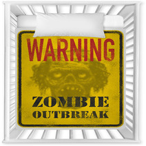 Poster Zombie Outbreak Nursery Decor 118984474