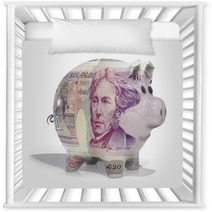 Pound Note Piggy Bank Nursery Decor 58452209