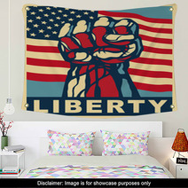 Power Of Liberty Wall Art 42502869