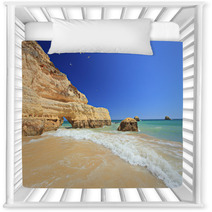 Praia Da Rocha Beach In Portimao, Algarve, Portugal Nursery Decor 16257012