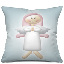 Praying Angel Pillows 28063102