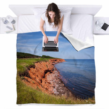 Prince Edward Island Coastline Blankets 63306754