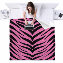 Print Zebra Blankets 88605975