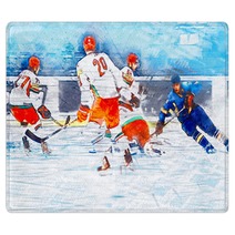 Professional Hockey Players Rugs 187620254