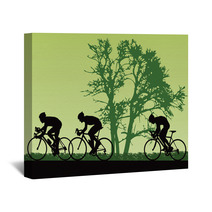 Proffesional Cyclists Wall Art 36095835
